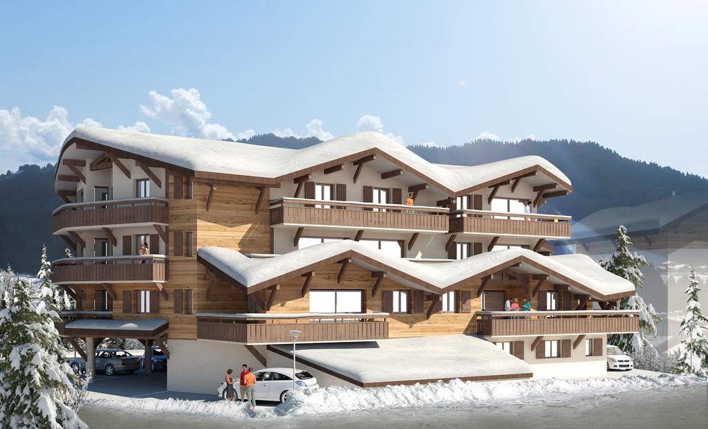 Ferienwohnung Le Cristal 2 Les Gets Exterior foto